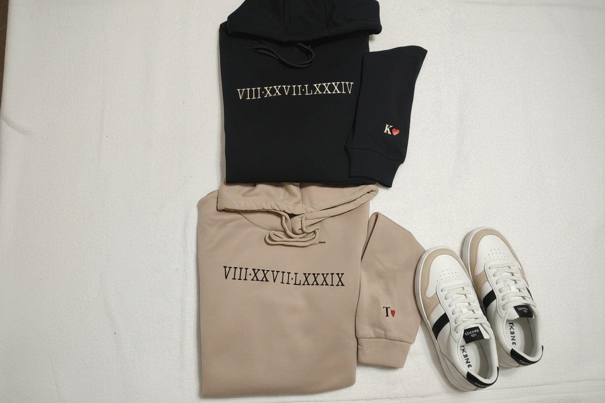 Sweatshirt-His and Hers(Roman numerals)