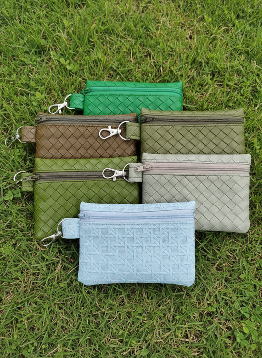 Faux leather coin wallet #1