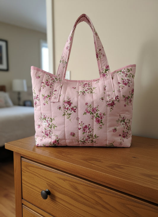 Quilted Tote Bag XL #1