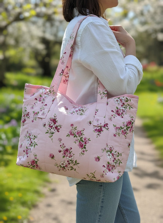 Quilted Tote Bag XL #1