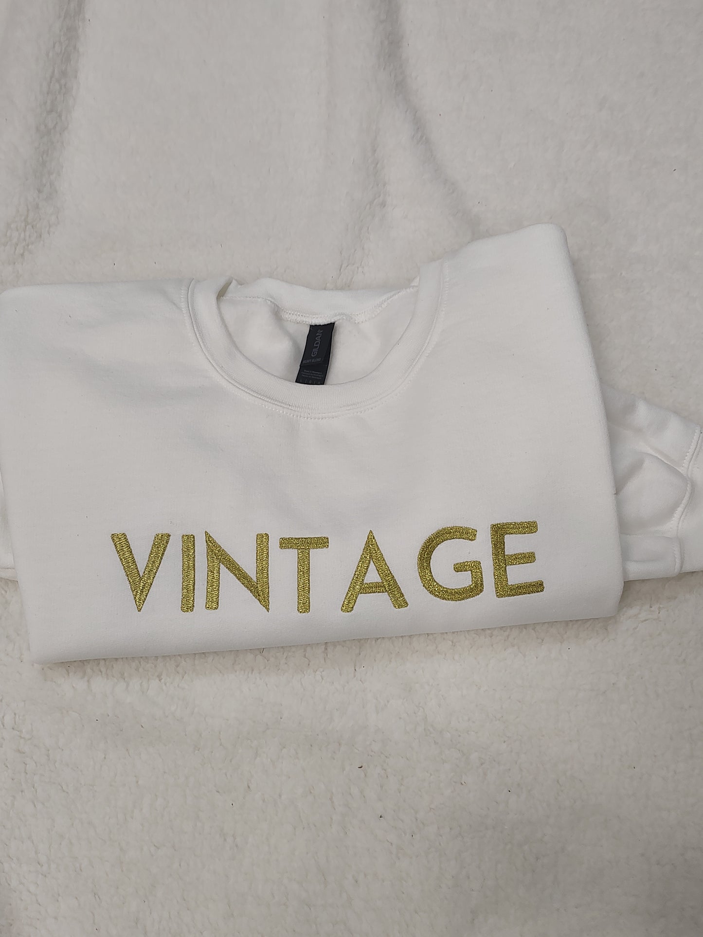 Sweatshirt- vintage- Embroidered